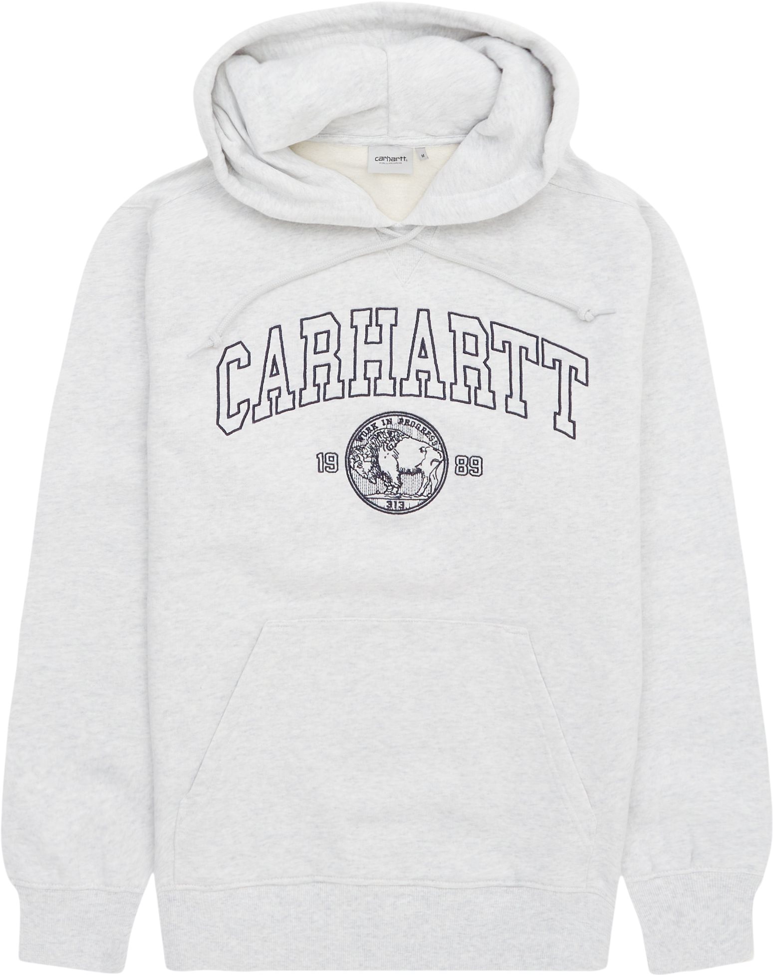 Carhartt WIP Sweatshirts HOODED COIN SWEATSHIRT I031798 Grå